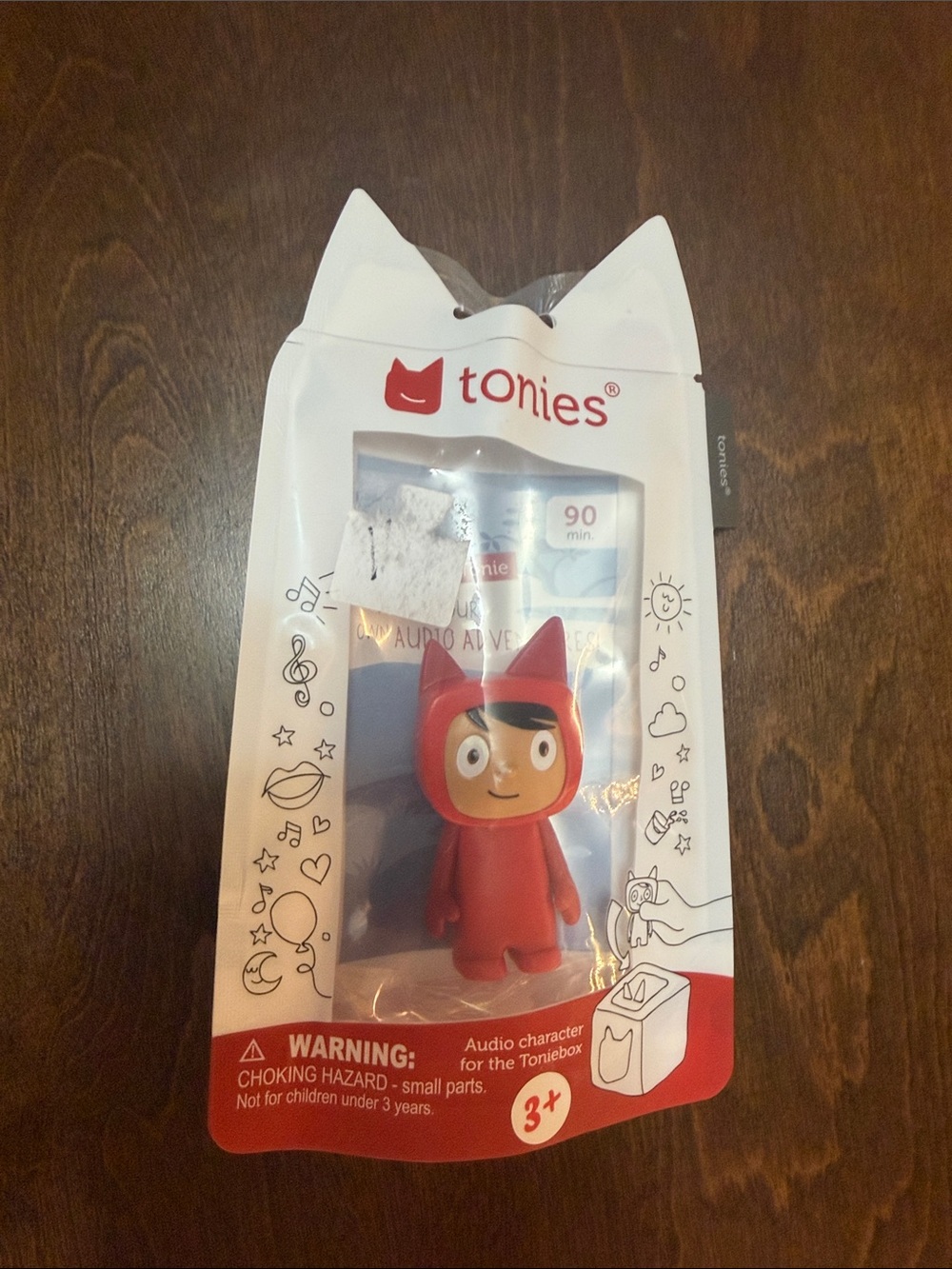Creative Tonies Red Audio Character Figurine for Kids, 90 mins.